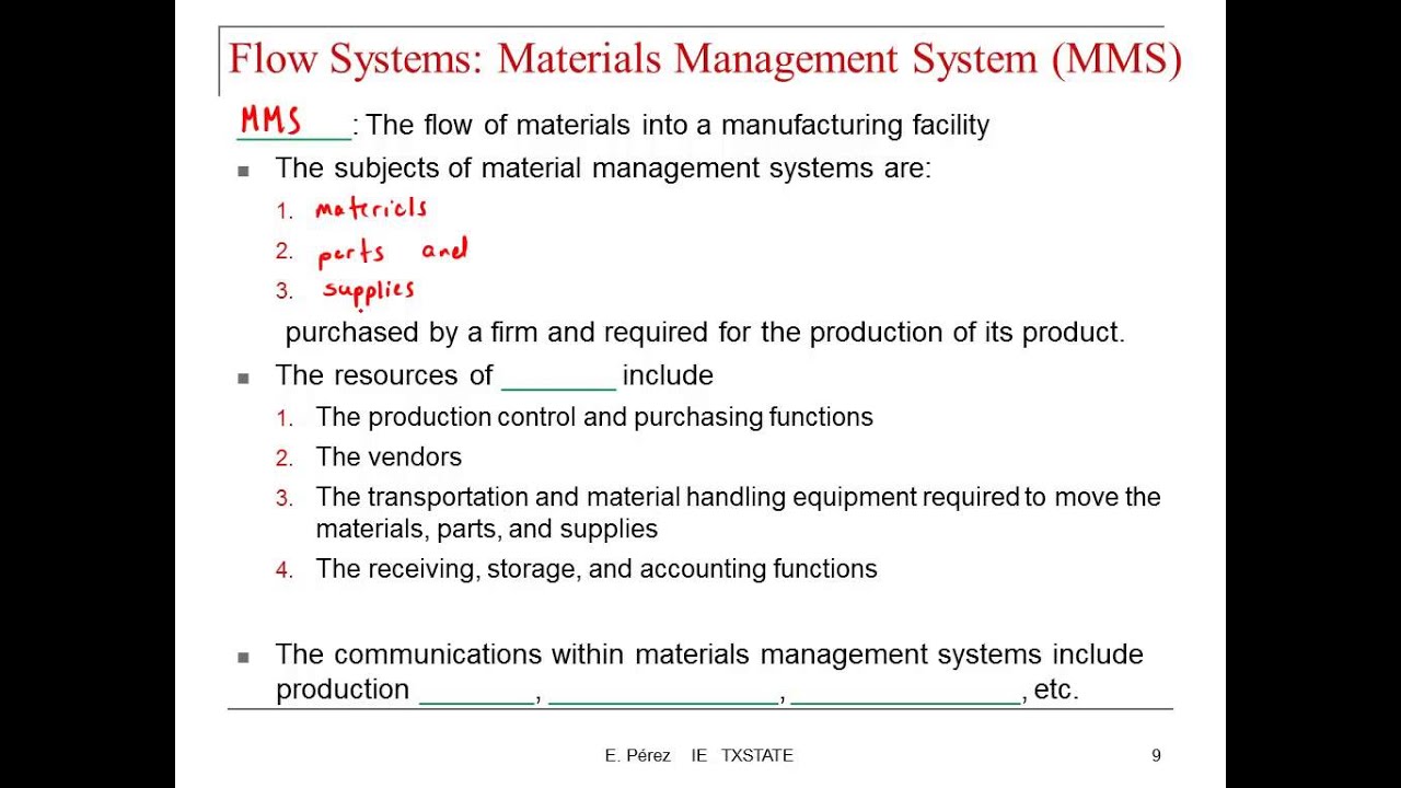 Lecture1 P2: PPS Design and Lecture 2 P1: Flow Relationships