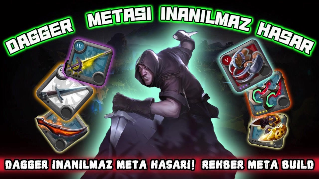 DAGGER METASI HANÇERLERİN İNANILMAZ HASARI VE META BUİLD VE HANÇER ÖNERİLERİ ALBİON ONLİNE.