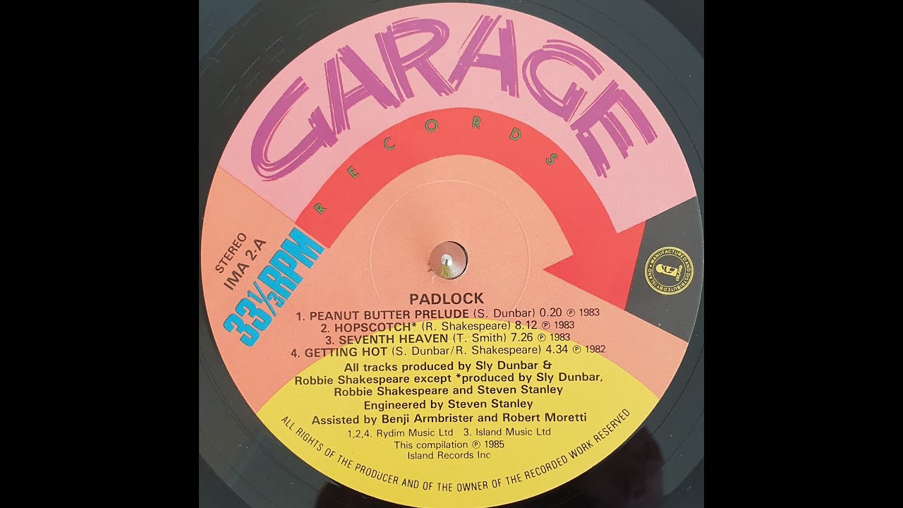 Larry Levan - Padlock (Special Mixes) (side A) 1985