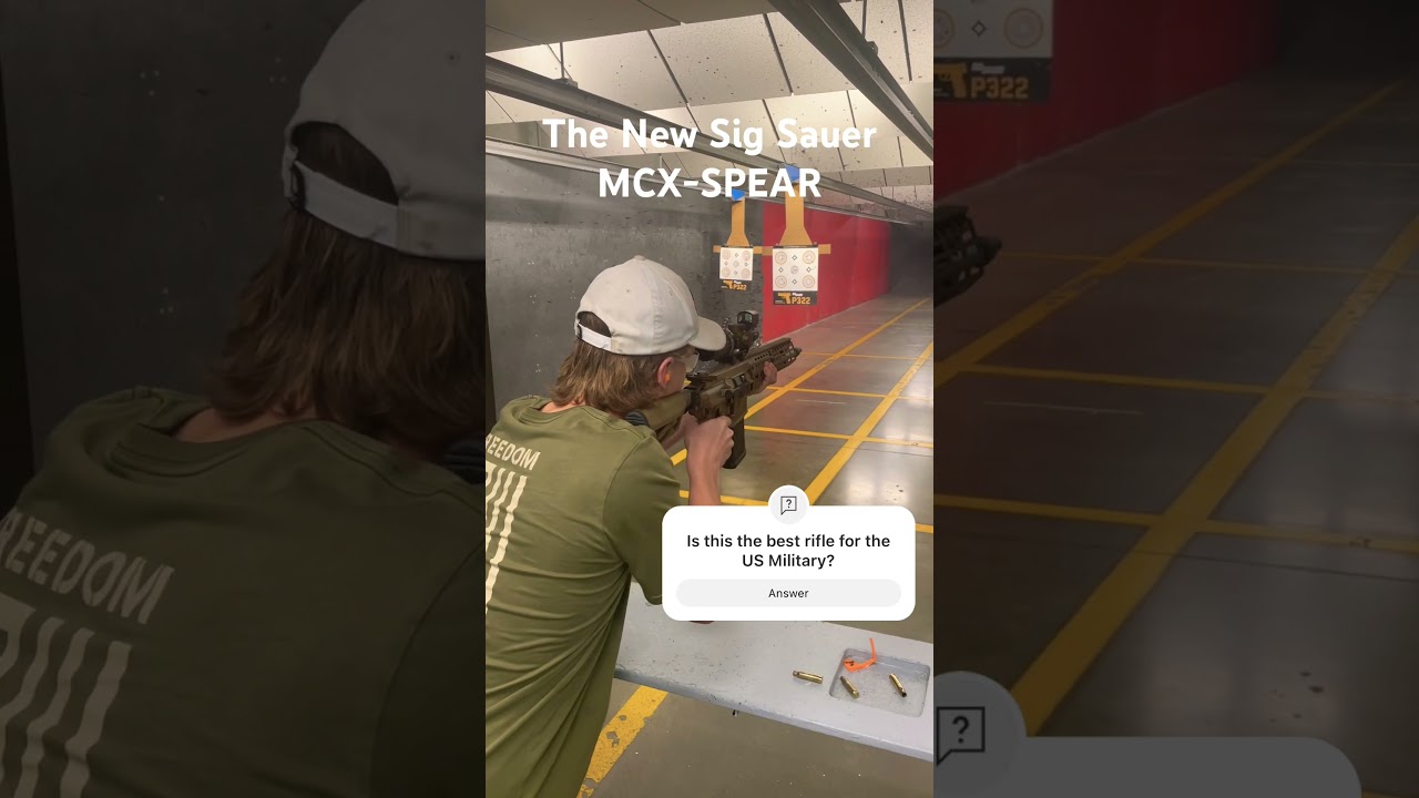 Testing the US Military's New Sig Sauer MCX-SPEAR in .277 SIG FURY: Battle Rifle Review!🇺🇸🤯