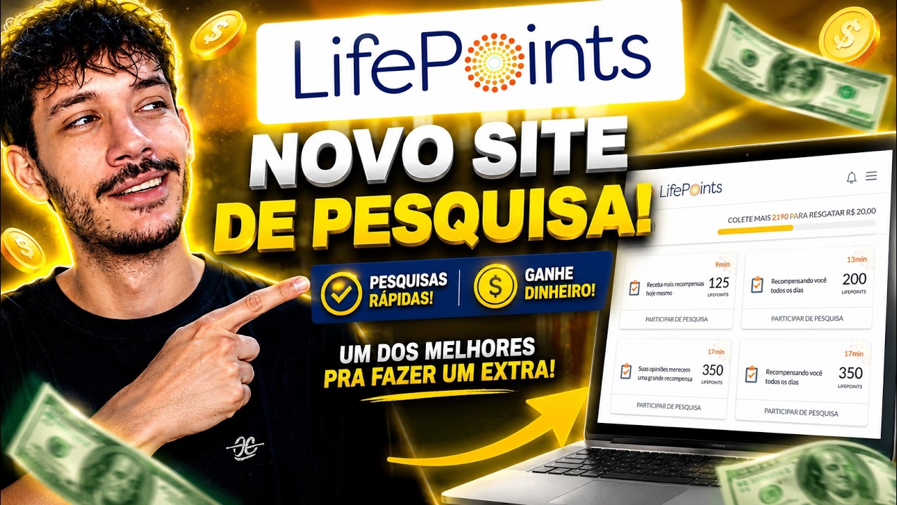 LifePoints: Vale a Pena? Quanto D&aacute; Para Ganhar Respondendo Pesquisas