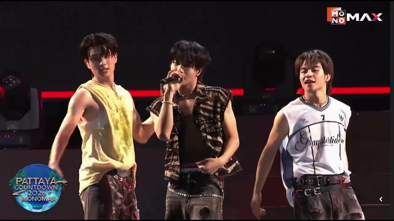 BUS because of you i shine - HIT ME UP (TIMETHAI COVER) PATTAYA COUNTDOWN 2026