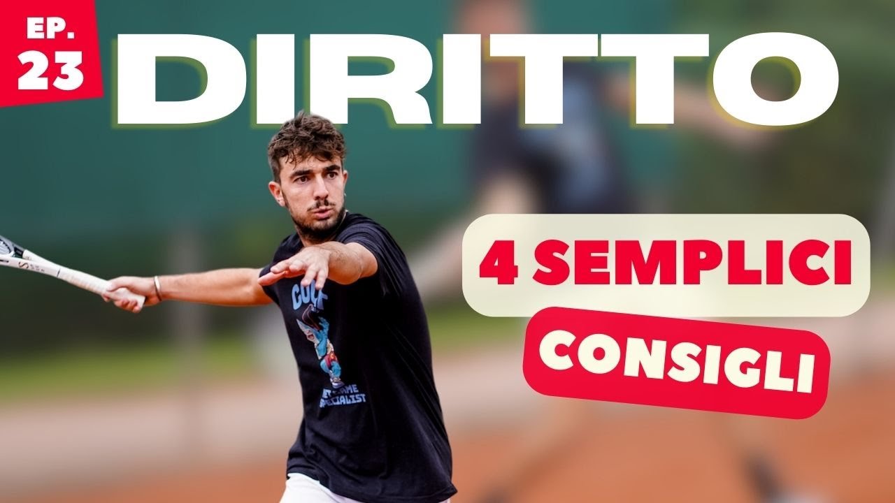 4 Consigli per MIGLIORARE il tuo diritto come un giocatore ATP 🚀