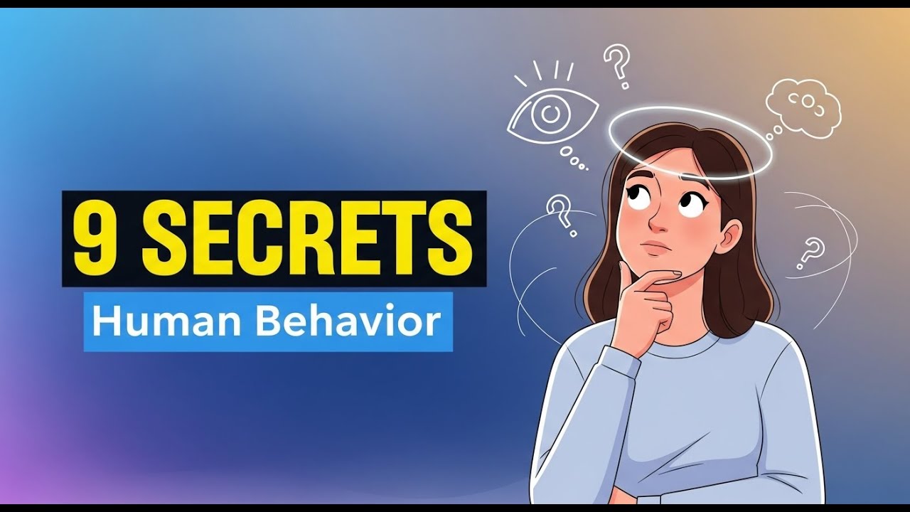 9 Psychology Secrets to Understand Human Behavior #psychology 