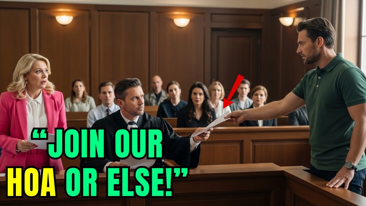 HOA Karen Took Me to Court for Living Outside Her HOA — 3 Minutes Later, I Shut It Down Legally!