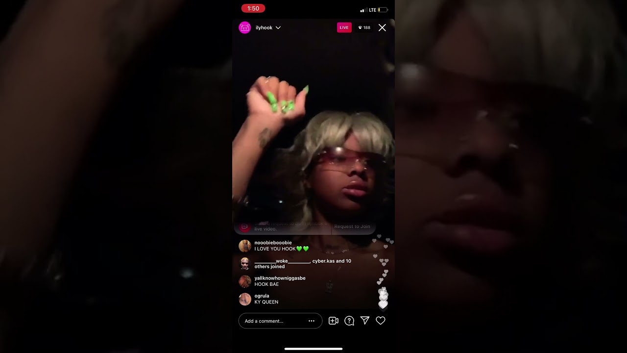ILYHOOK IG LIVE SNIPPET (7/16/2021) #BRAT