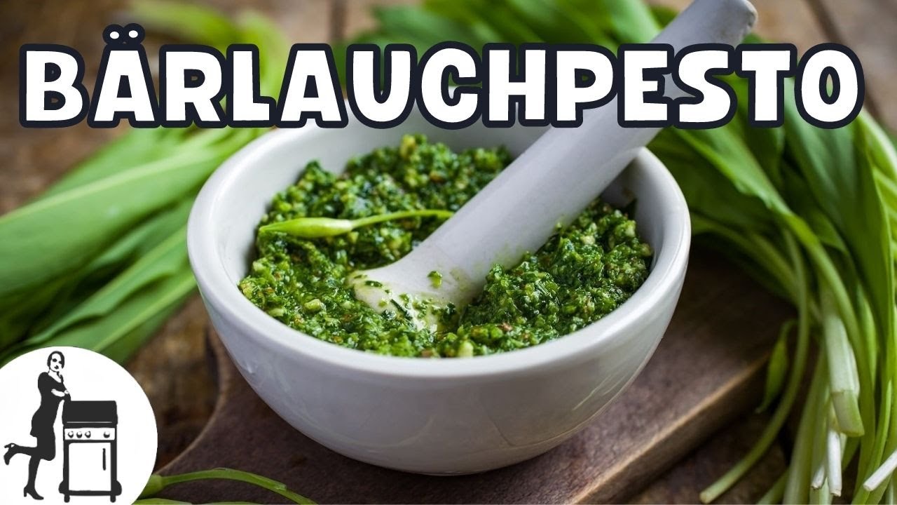 Bärlauchpesto – auf Vorrat produzieren | Die Frau am Grill