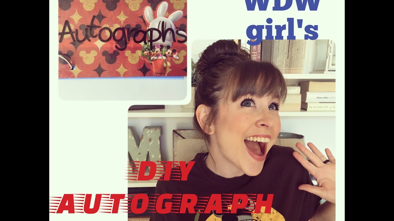 $3 DIY AUTOGRAPH BOOK | MAY THE FOURTH BE WITH YOU // WDWGIRL
