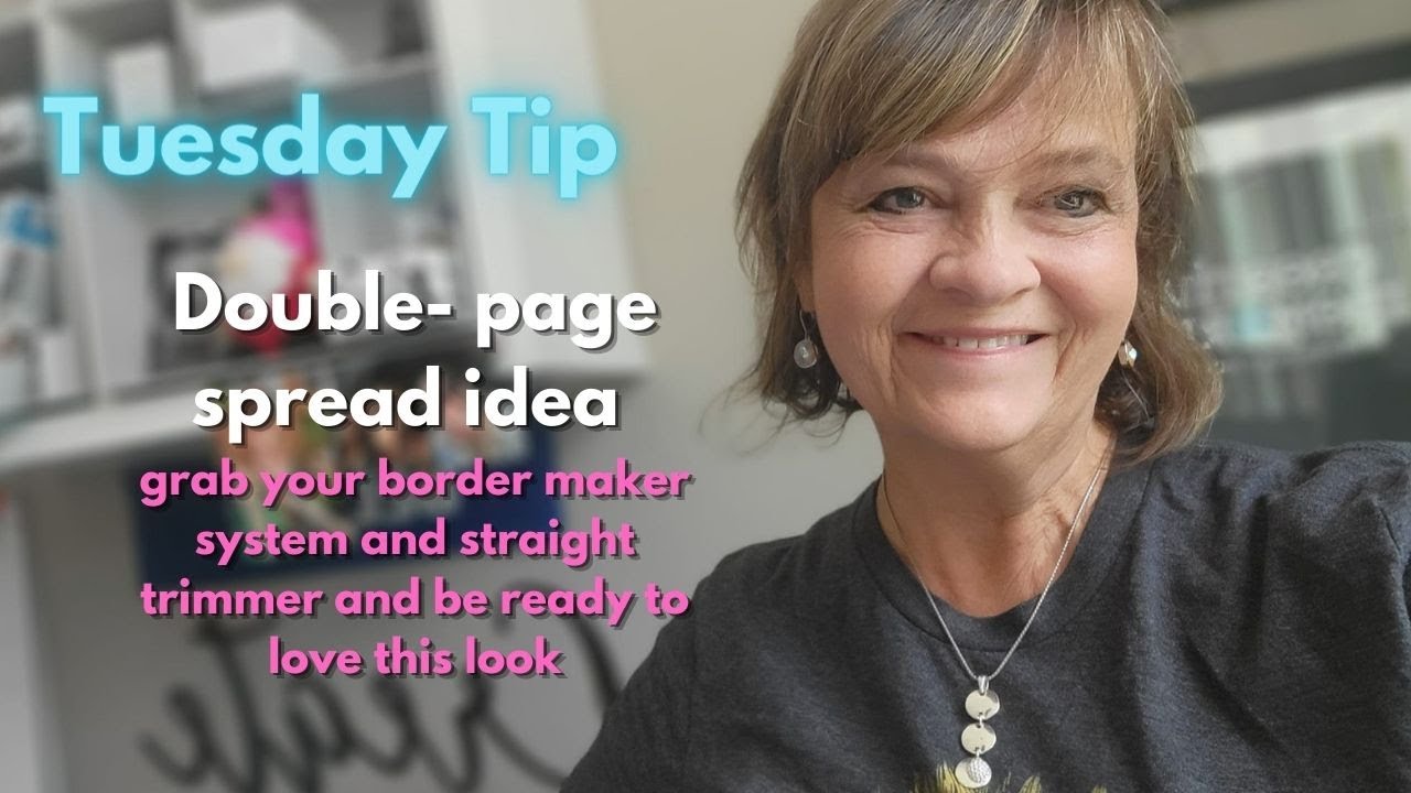 Tip Tuesday: double page layout idea