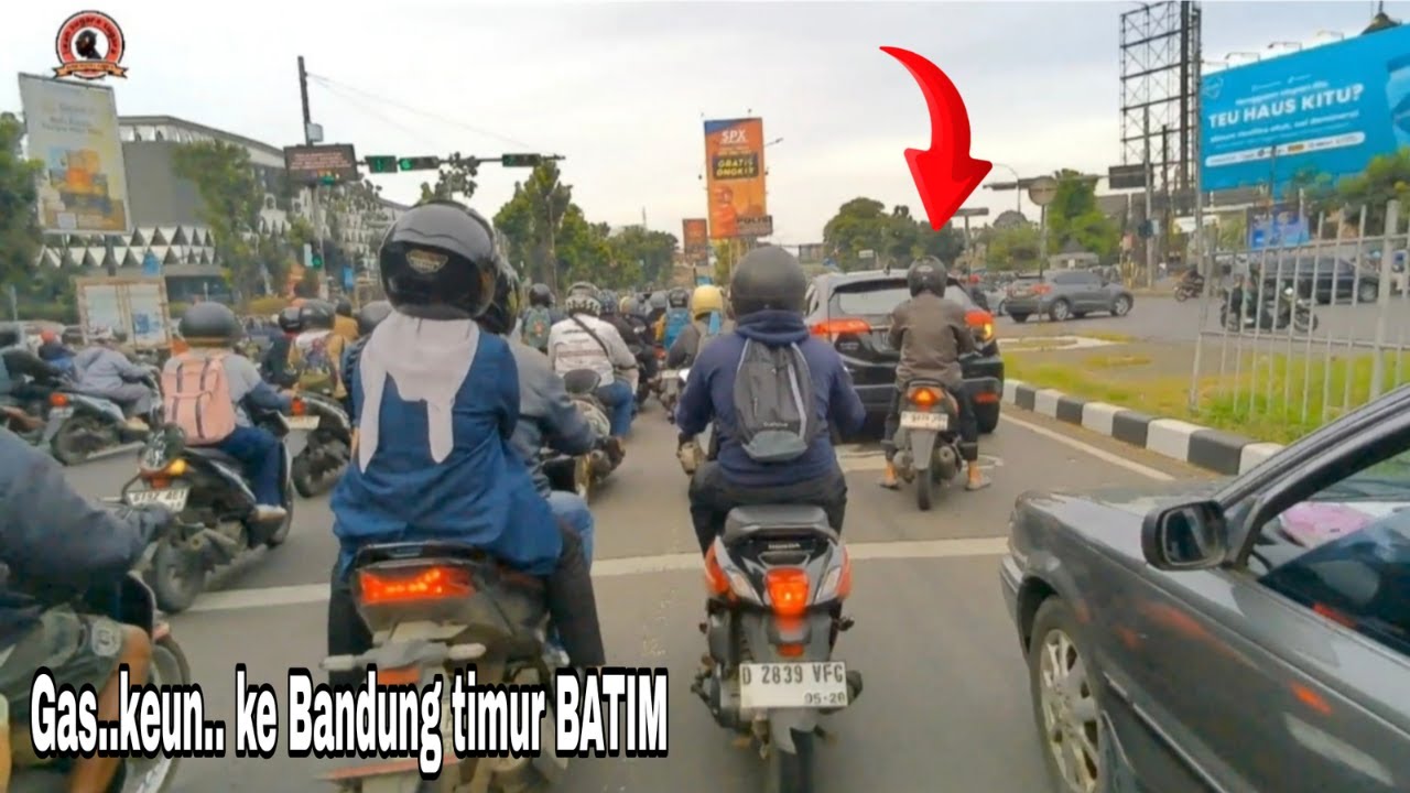 Gas..keun.. jalur jalan ke Bandung Timur BATIM