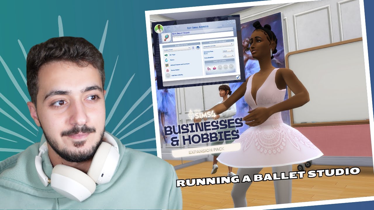 Can You Run a Ballet Studio in The Sims 4 Business & Hobbies?