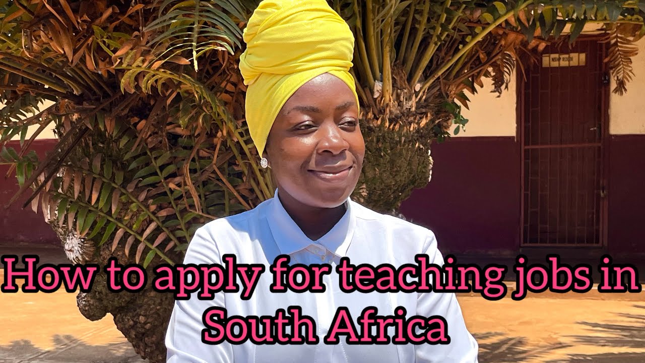 How to apply for teaching jobs in SA || Private and Public Schools || Database