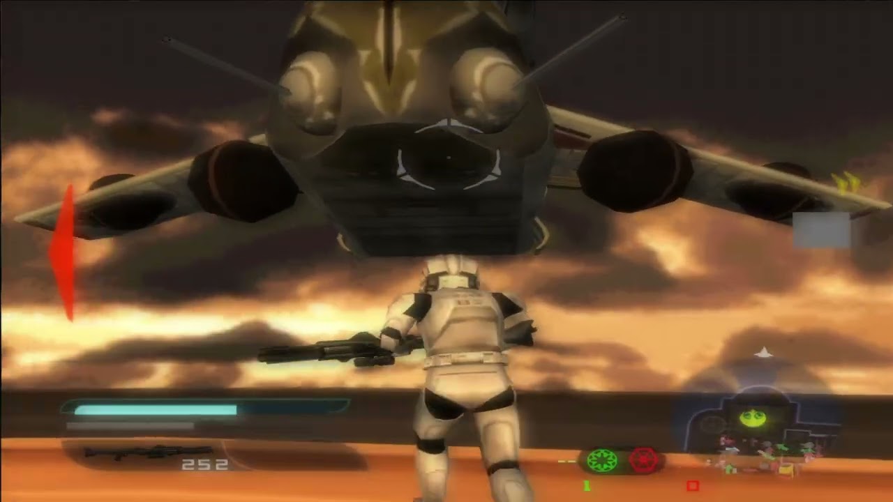 Battlefront 2 May 2005 Beta Build  - Coruscant Knightfall