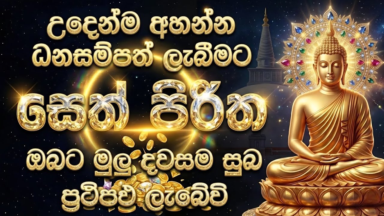 seth pirith sinhala | සියලු දෝශයන් නසන පිරිත් දේශනා #pirith 🙏