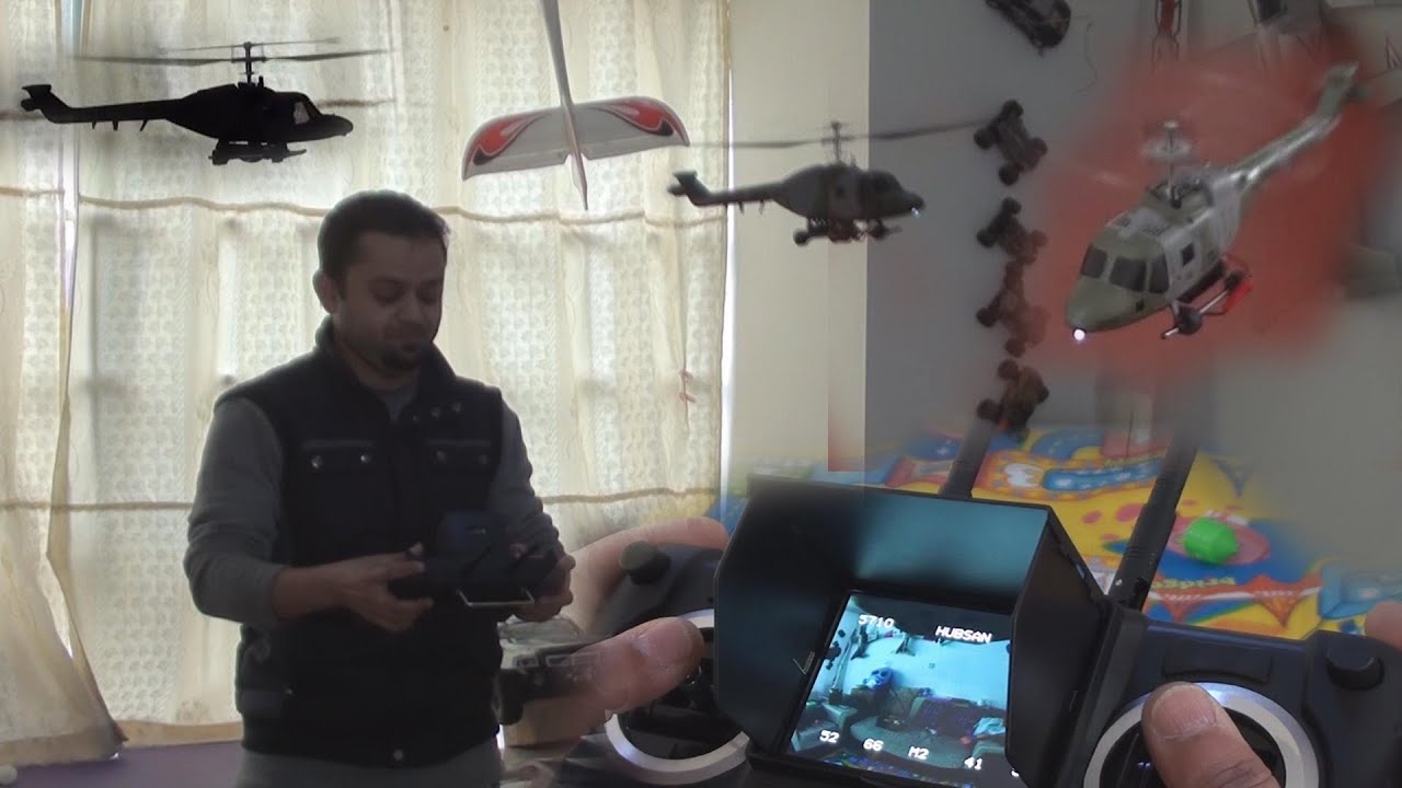 Lynx RC Helicopter with Built in FPV System Indoor flight
