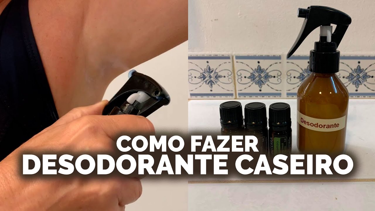FIZ UM DESODORANTE EM CASA MELHOR QUE O INDUSTRIAL! | Nô Figueiredo
