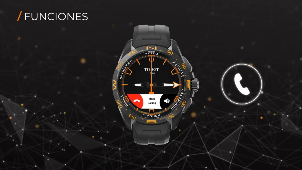 TISSOT | T-Touch Connect Solar - Functions QUICK START - ES
