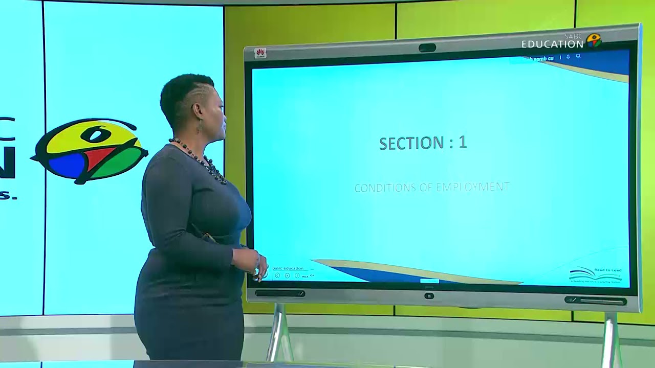 Conditions of employment and code of conduct