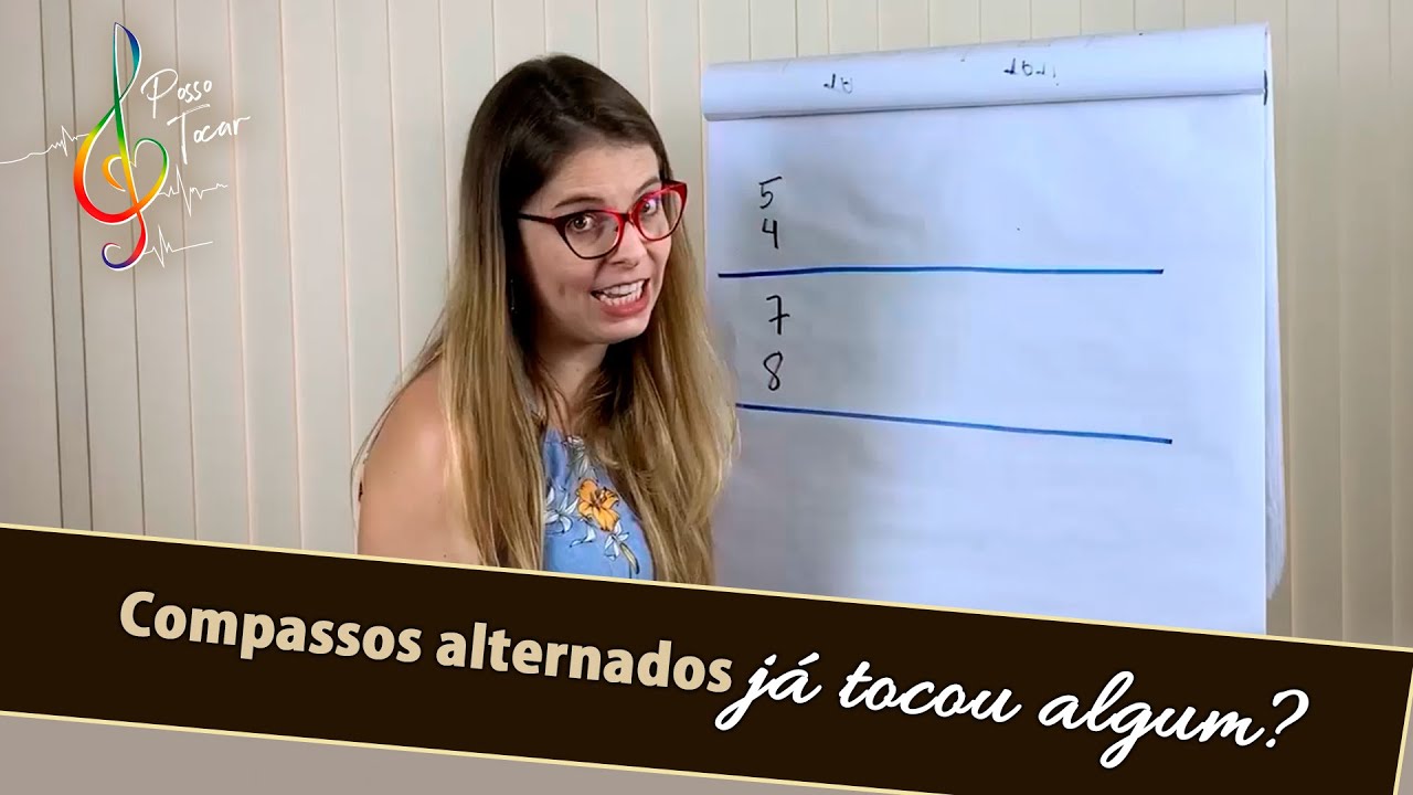 Compassos alternados, para n&atilde;o assustar quando ver na sua partitura
