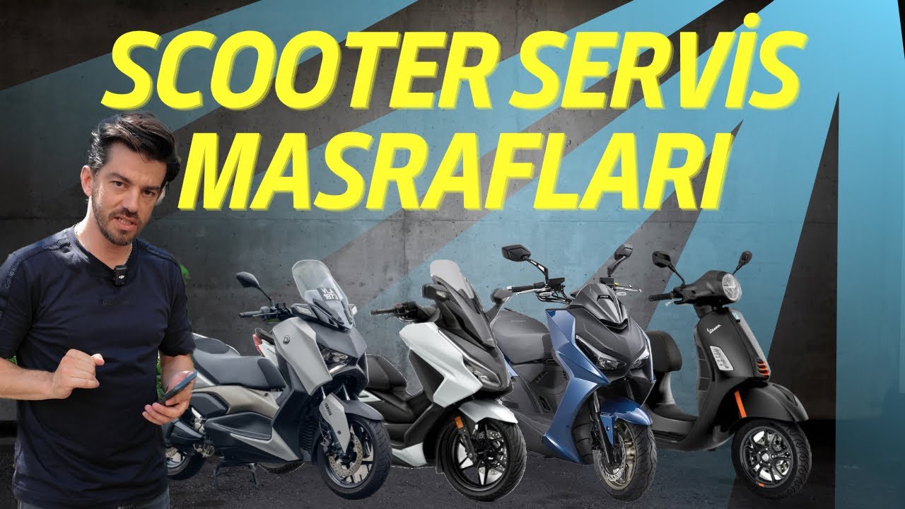 Scooter Bakım Fiyatları | Honda | Yamaha | Kymco | Vespa