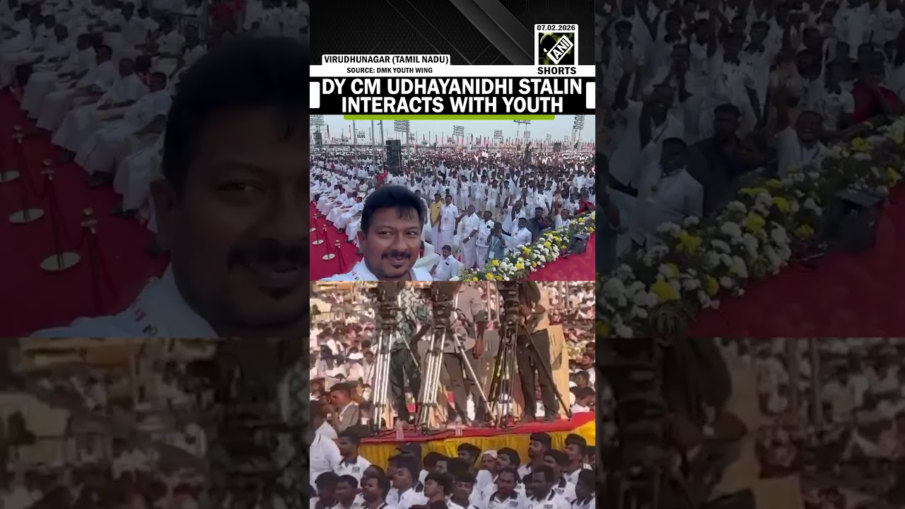 DY CM Udhayanidhi interacts with youth at DMK Youth Wing Southern Zone Office-Bearers Conference