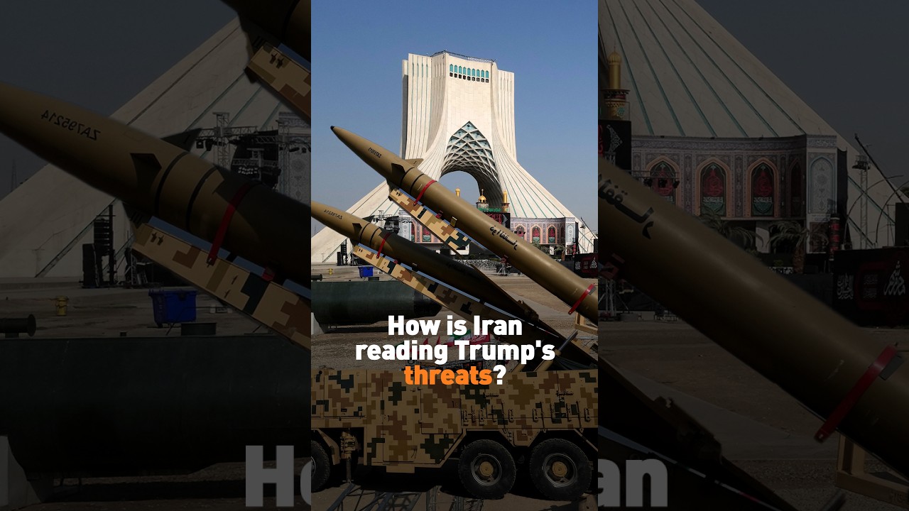 How is Iran reading Trump's threats?