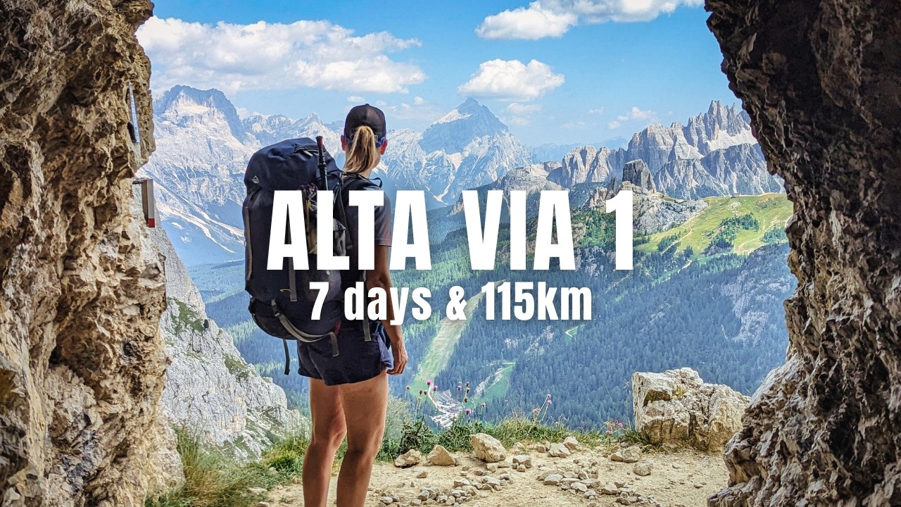 Hiking Alta Via 1 Dolomites in 7 Days