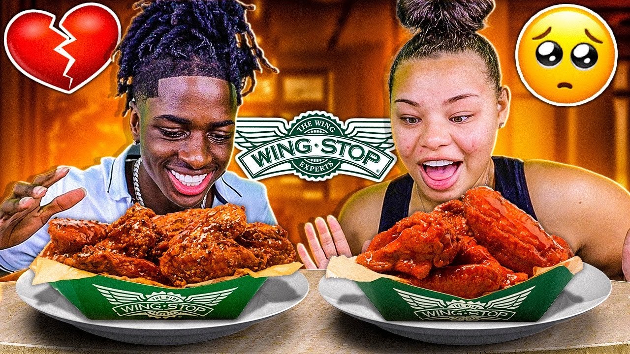 Our First Argument On Camera!!! WingStop Mukbang