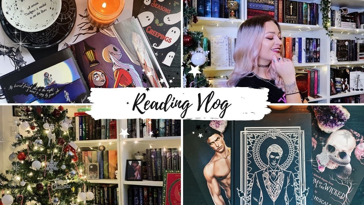 Festive Reading Vlog (Dec 2nd- Dec 24th) Bookmas