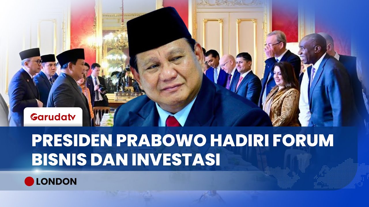 Presiden Prabowo Gebrak London dan Pikat Investor Inggris di Lancaster House Demi Ekonomi RI
