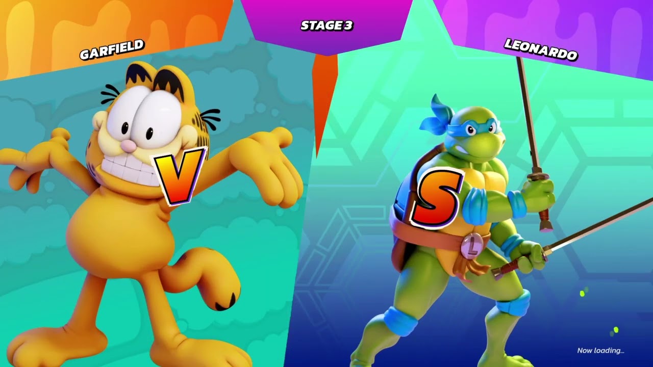 Nickelodeon All-Star Brawl Garfield Arcade Mode