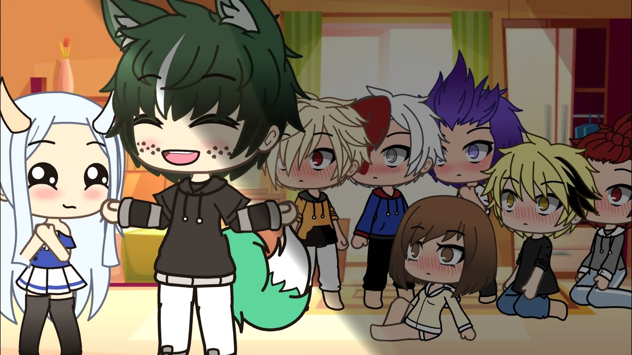 Eri and werewolf Deku got caught singing Glv/Mha/Bnha/