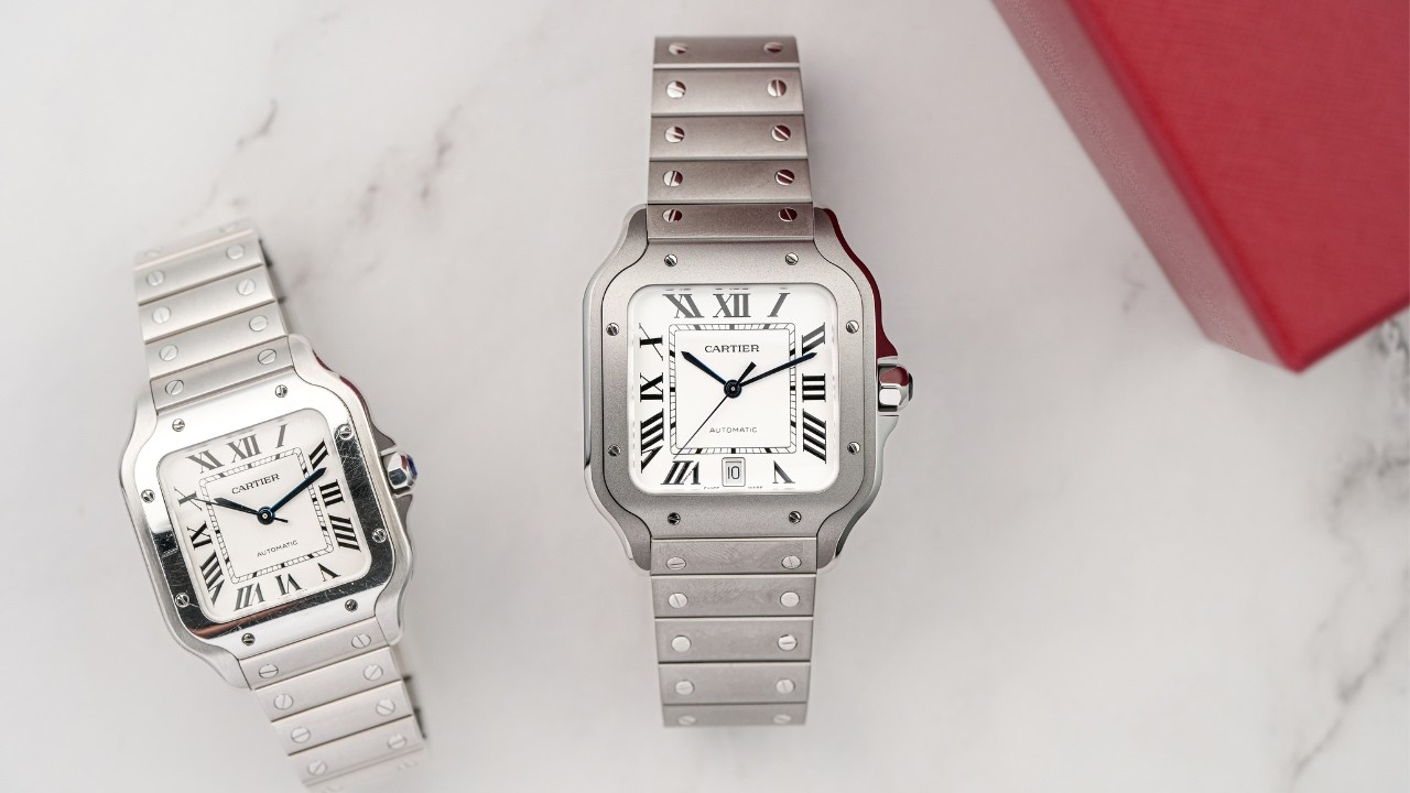 НОВЫЕ часы Santos Titanium 2025 от Cartier — больше никаких царапин?