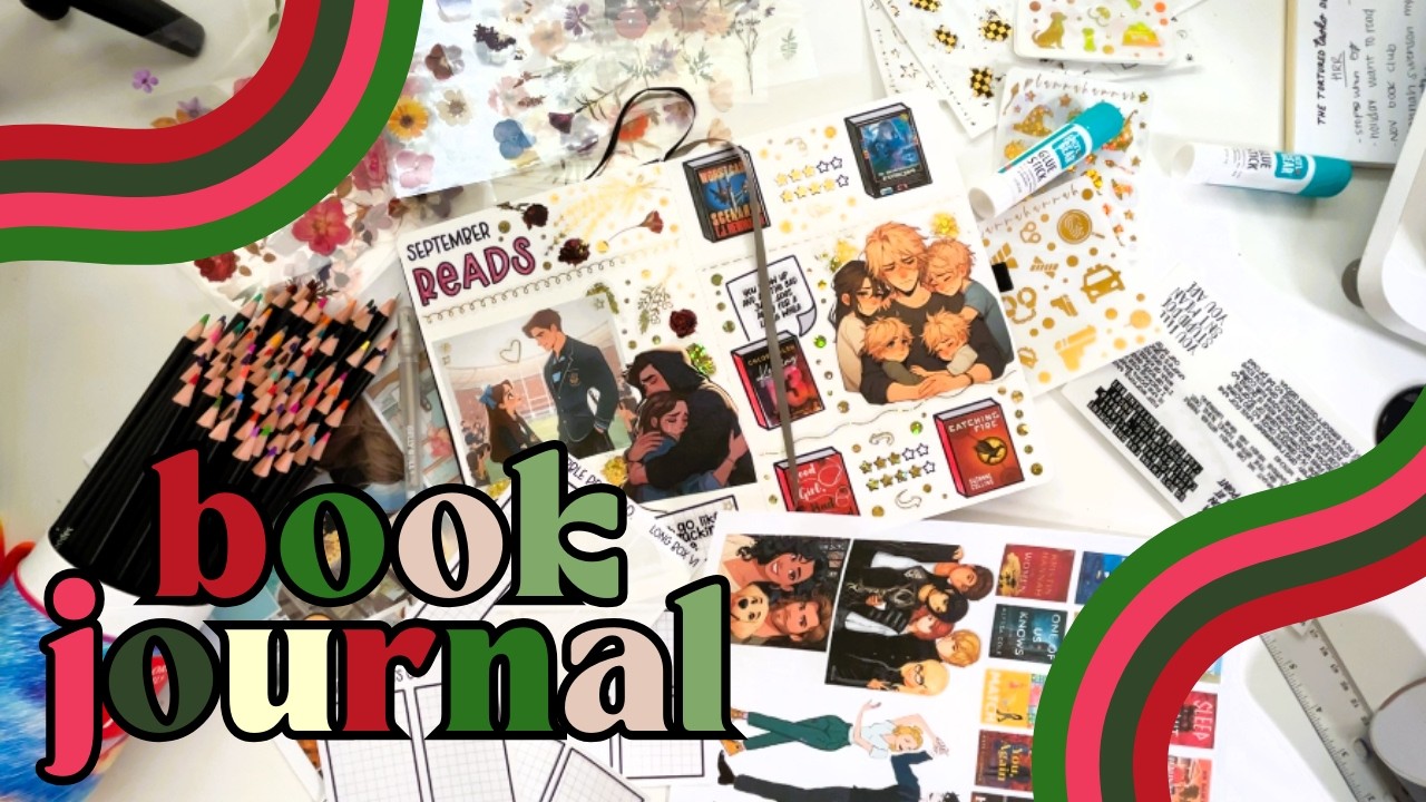 📚LETS BOOK JOURNAL TOGETHER📚 BOOKMAS DAY 10!