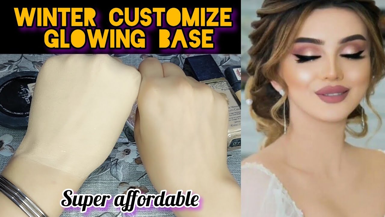 Instant glowing base For winters | waterproof party Base #makeup #beautyhacks #waterproof #viral