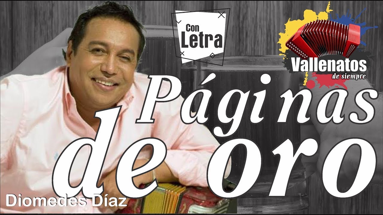 PAGINAS DE ORO - DIOMEDES DIAZ (KARAOKE)