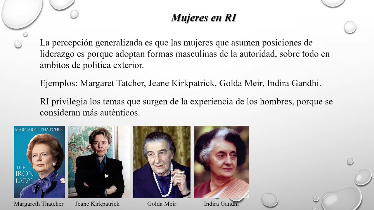 Feminismo en Relaciones Internacionales