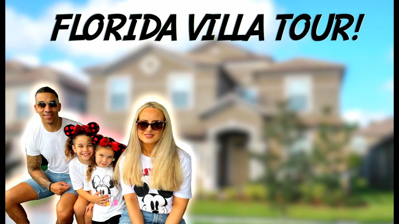 OUR ORLANDO FLORIDA VILLA TOUR ~ WALT DISNEY WORLD VLOGS!!