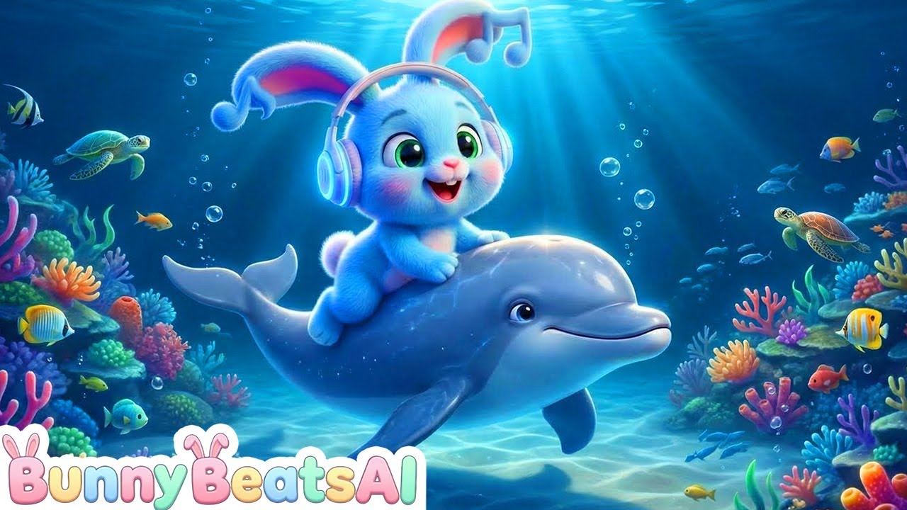 🐠🦁 Ocean & Wild Animals Song for Kids | Learn Animals Fun & Easy