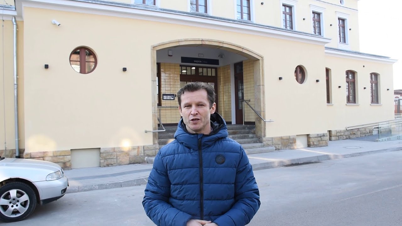 Dworzec PKP w Malczycach - zmodernizowany i nowoczesny obiekt