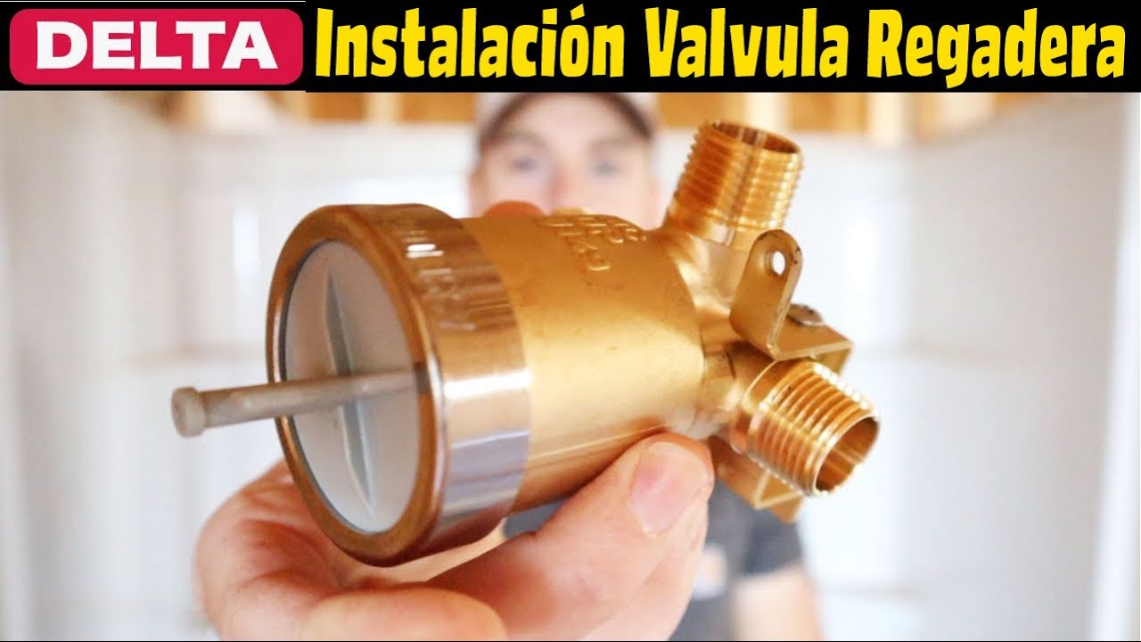 Instalación De La Válvula De Ducha Delta - Instalación De PEX Para Combo De Bañera/Ducha