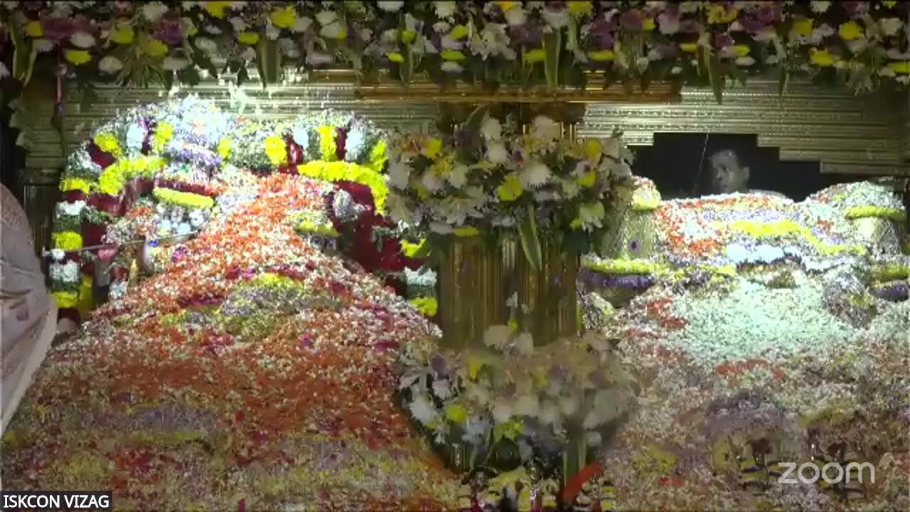 Vaikuntha Ekadashi Special Pushyabhishek @Iskcon Vizag