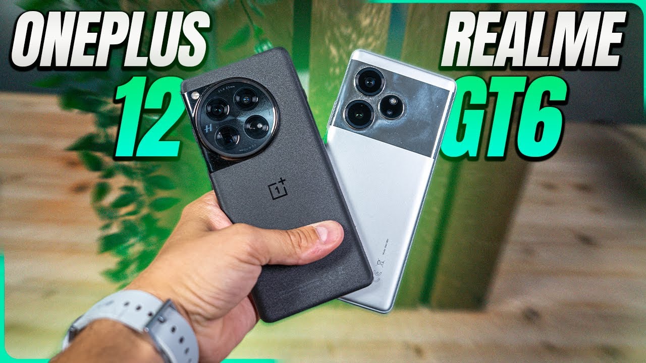 Mejor ANDROID CALIDAD/PRECIO! OnePlus 12 vs Realme GT6