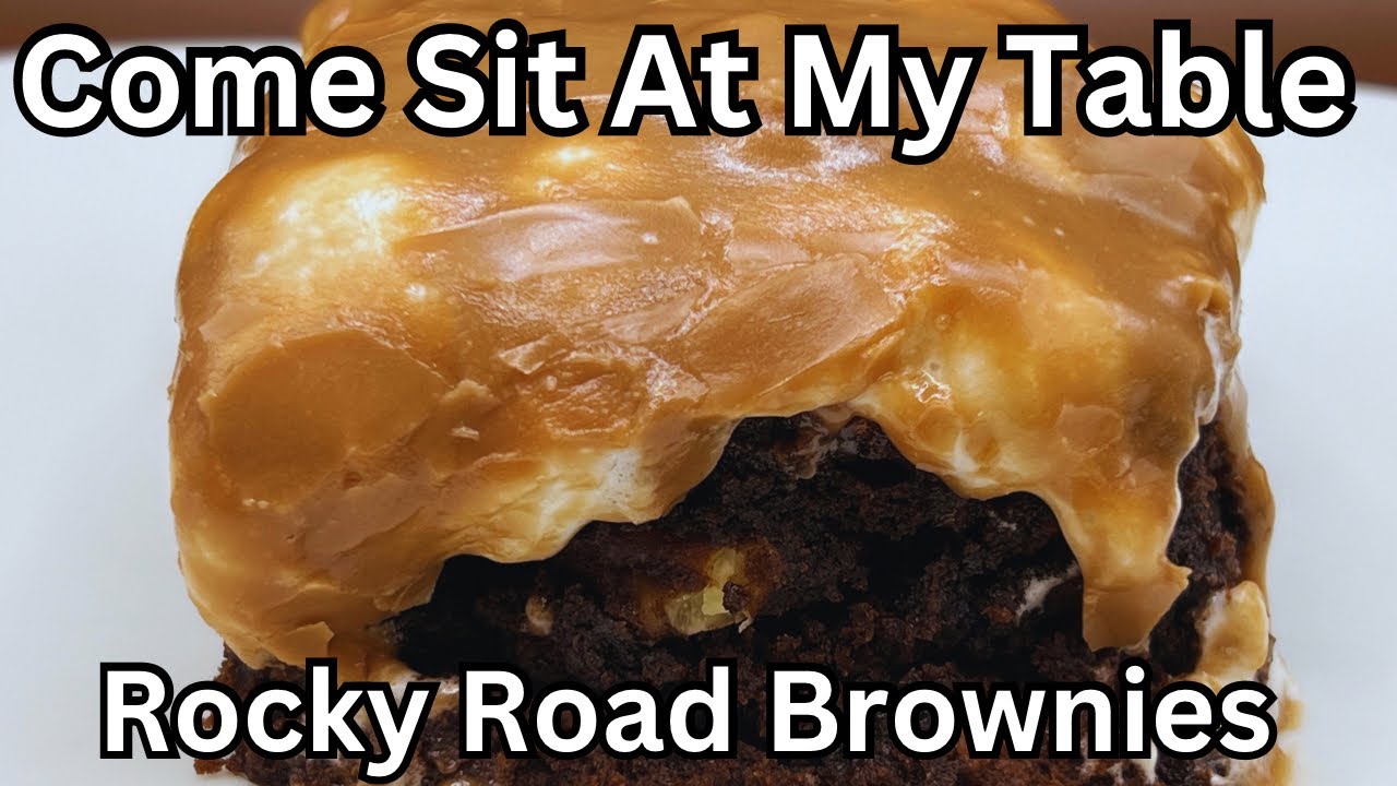 Rocky Road Brownies - Valentine’s Day Dessert - A Chocaholic’s Dream - Wonderful Anytime!