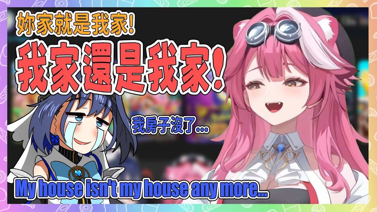 貓佔時間巢?! Raora 宣布 Kronii的房子是她的了!【 Raora Kronii】【Hololive EN】