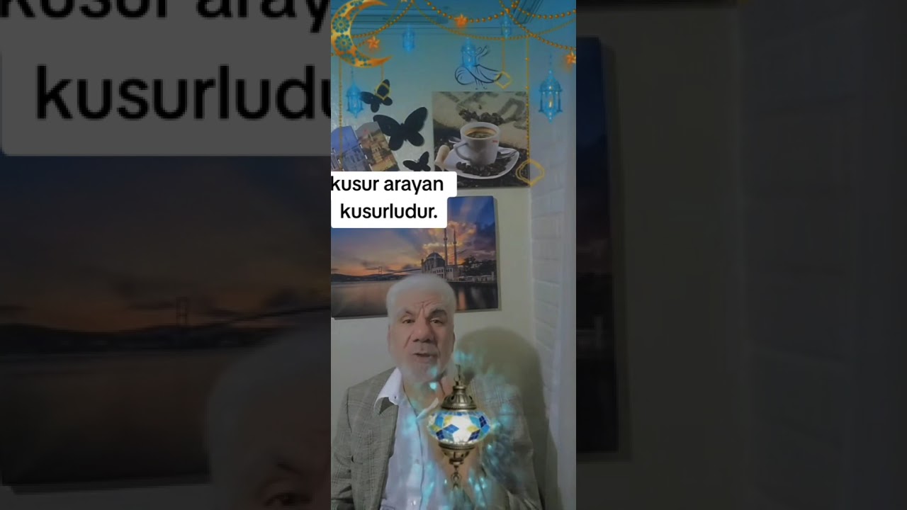 Kusur arayan kusurludur..