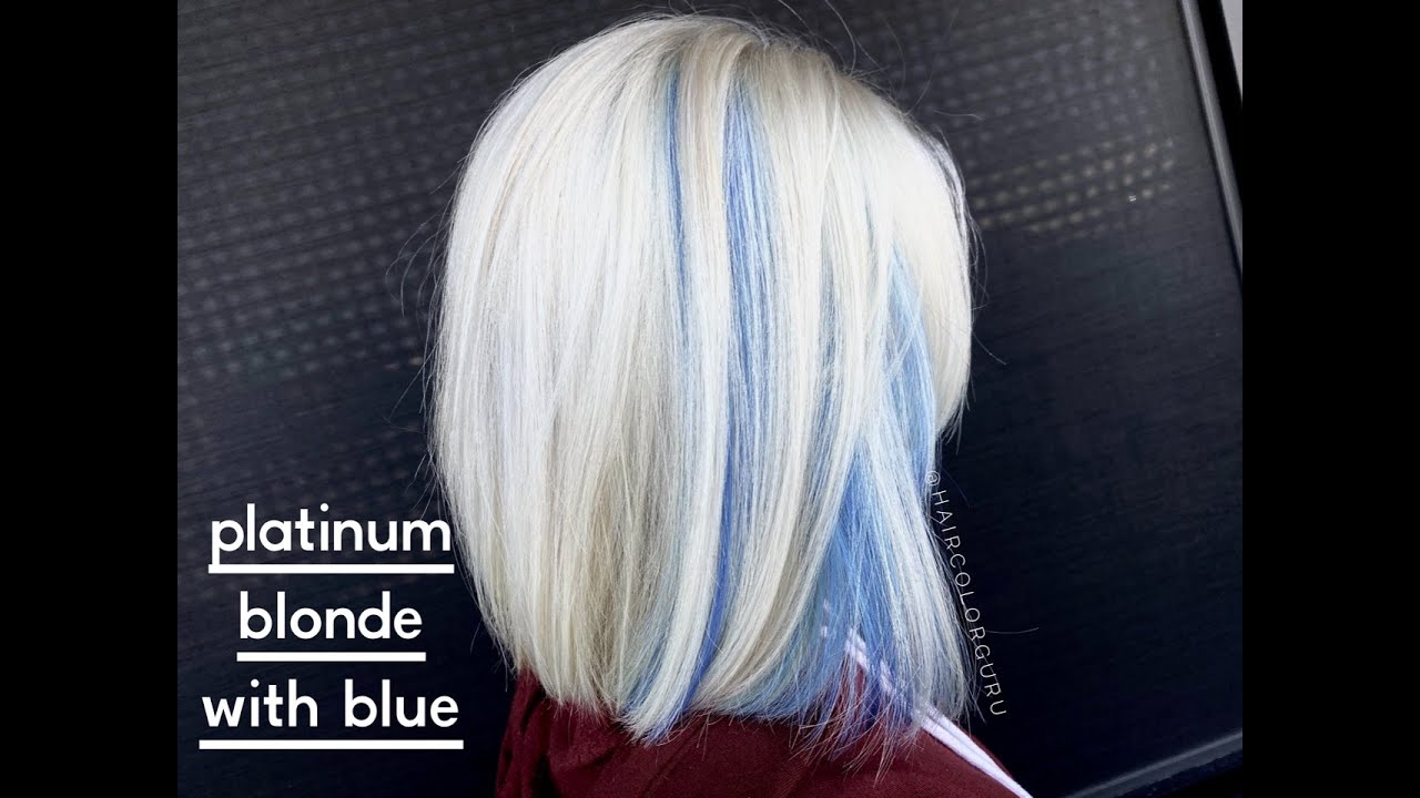 Platinum Blonde With Blue (How-to)