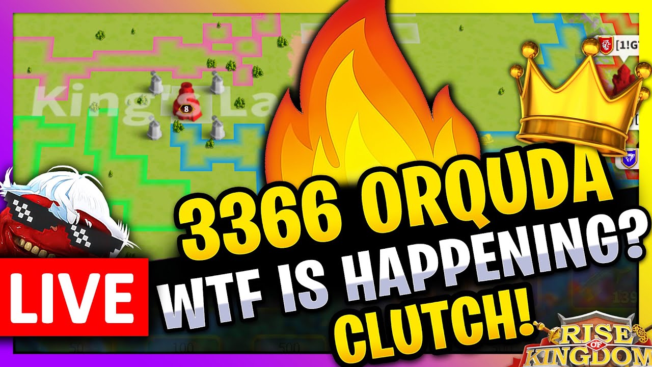 3366 ORQUDA - OMG, Whaaaats going on?  - 150mil in KVK1  - 🔥 LIVE 🔴