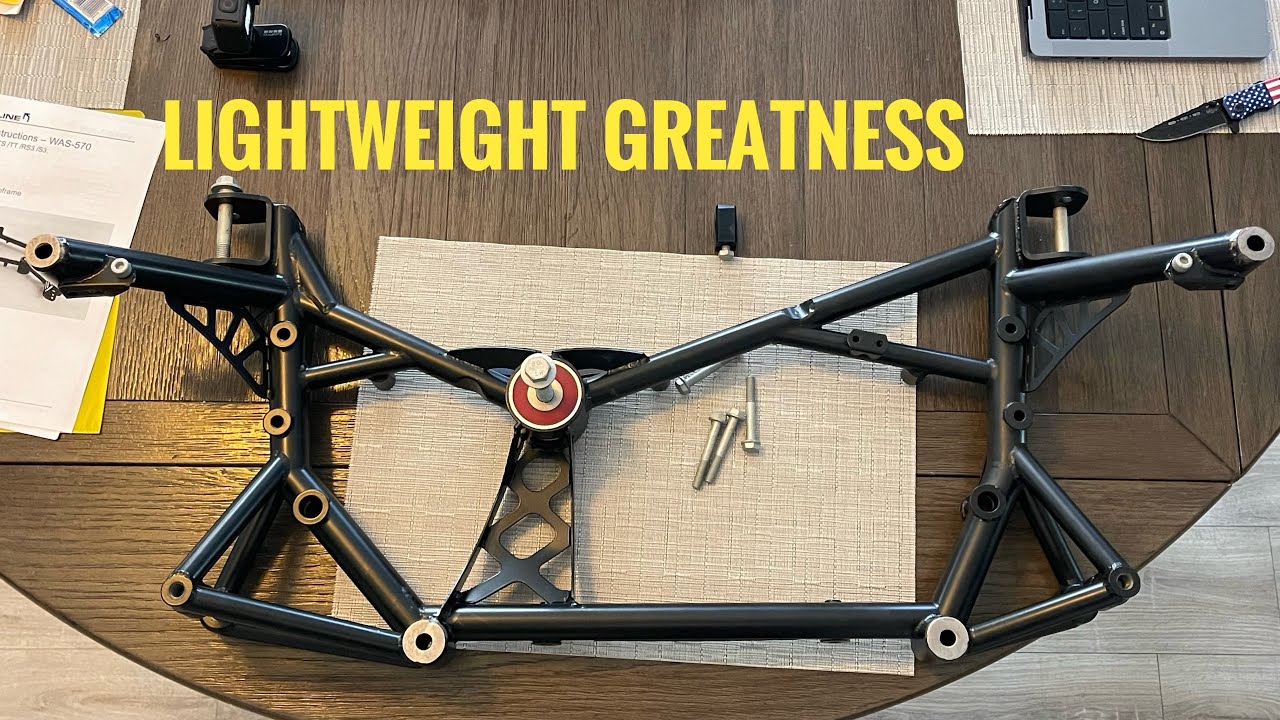 Verkline lightweight tubular font subframe for MQB cars! IT'S SO SICK!!