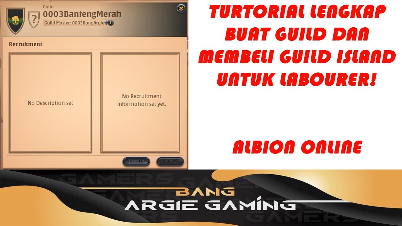 TURTORIAL LENGKAP BUAT GUILD DAN MEMBELI GUILD ISLAND UNTUK LABOURER - ALBION ONLINE ASIA 2023 !